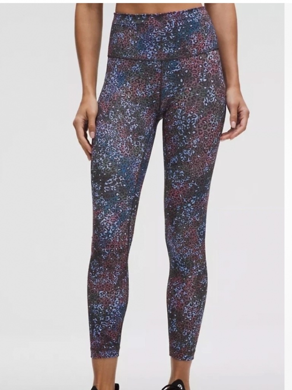 Lululemon Wunder Train HR Tight 25” in CL01 Cosmic Leopard Multi sz 2 NWT $98R